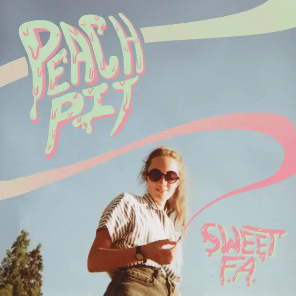 Peach Pit Sweet FA 12" vinyl EP front cover