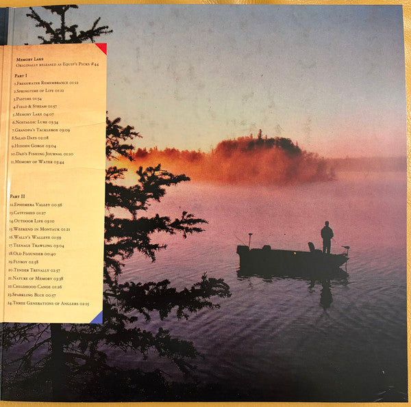 River Master The Angler's Dream + Memory Lake vinyl 2LP gatefold with Memory Lake tracklist