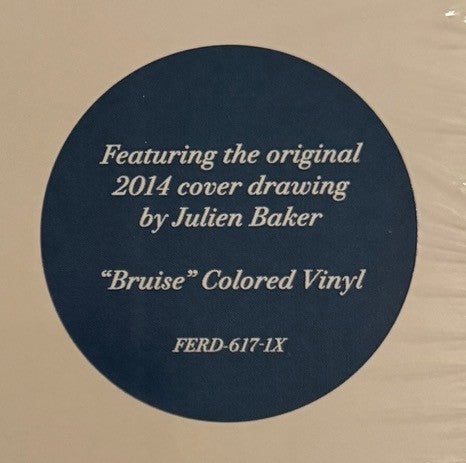 Julien Baker Sprained Ankle vinyl LP hype sticker for "Bruise" colored vinyl