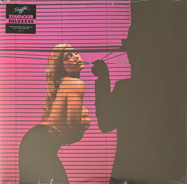Slayyyter Starfucker Deluxxxe vinyl LP front cover, sealed, with hype sticker