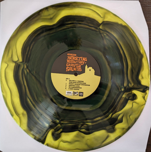Last Podcast On The Left Revolting Repository Of Ghastly Sounds limited edition green & yellow swirl vinyl LP, side A