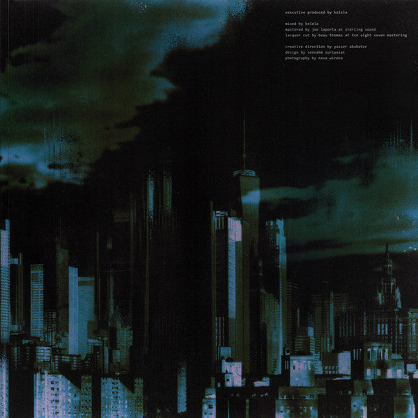 Kelela New Avatar vinyl LP gatefold skyline panel with credits