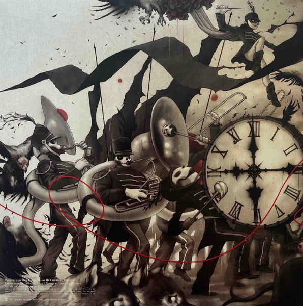 My Chemical Romance The Black Parade vinyl 2LP printed inner sleeve artwork