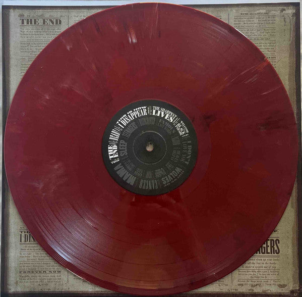 My Chemical Romance The Black Parade Bloodline Red vinyl 2LP, disc 1 and label