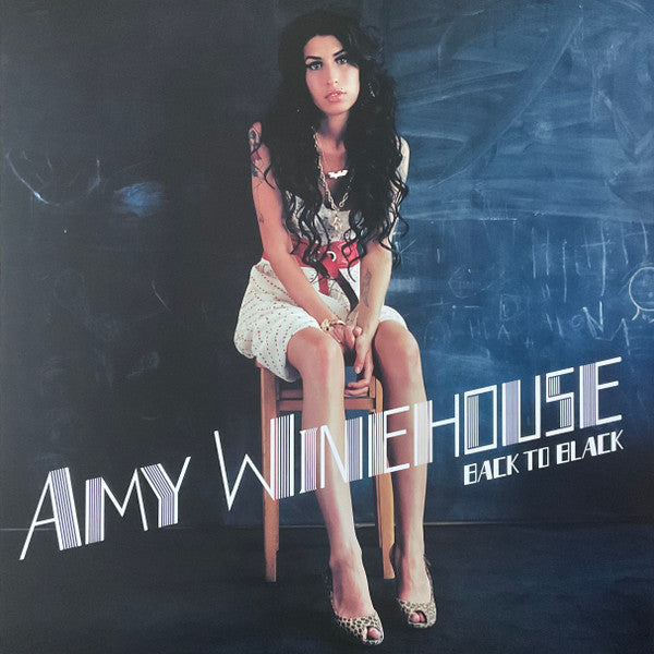 Amy Winehouse Back To Black vinyl LP front cover