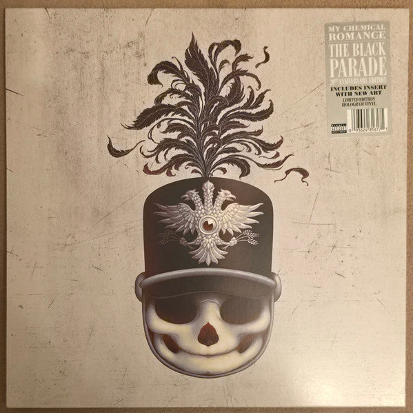 My Chemical Romance The Black Parade vinyl LP O-card slipcase front with hype sticker