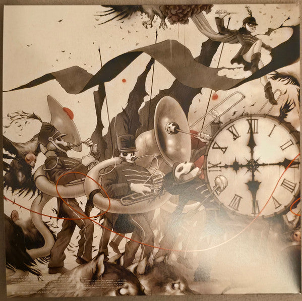 My Chemical Romance The Black Parade vinyl LP back cover artwork