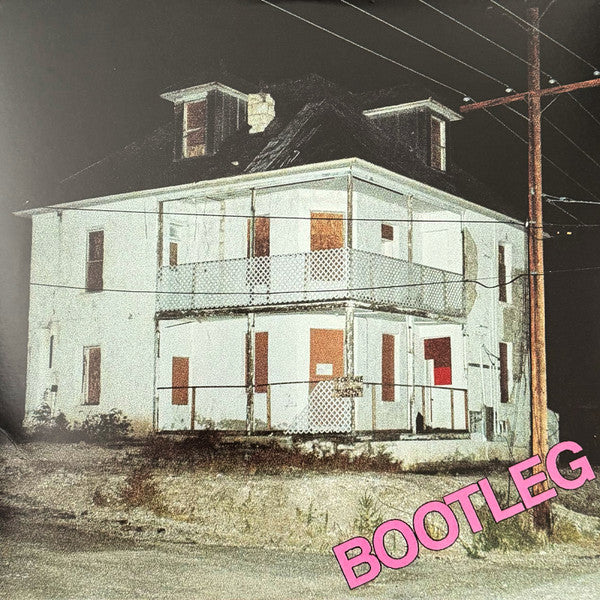The Garden Bootleg vinyl LP front cover, opaque pink edition