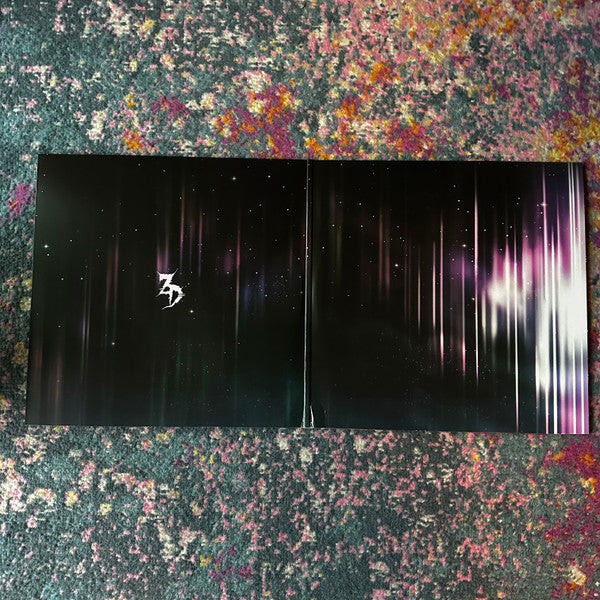 Zeds Dead Northern Lights vinyl 2LP gatefold inside spread with ZD logo