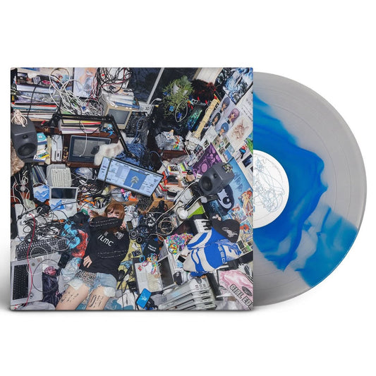 Ninajirachi I Love My Computer limited edition blue white swirl vinyl LP mockup