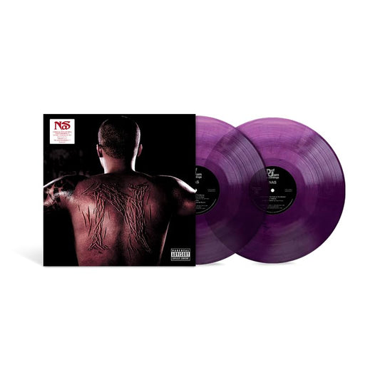 Nas Untitled limited edition purple lava vinyl 2LP mockup