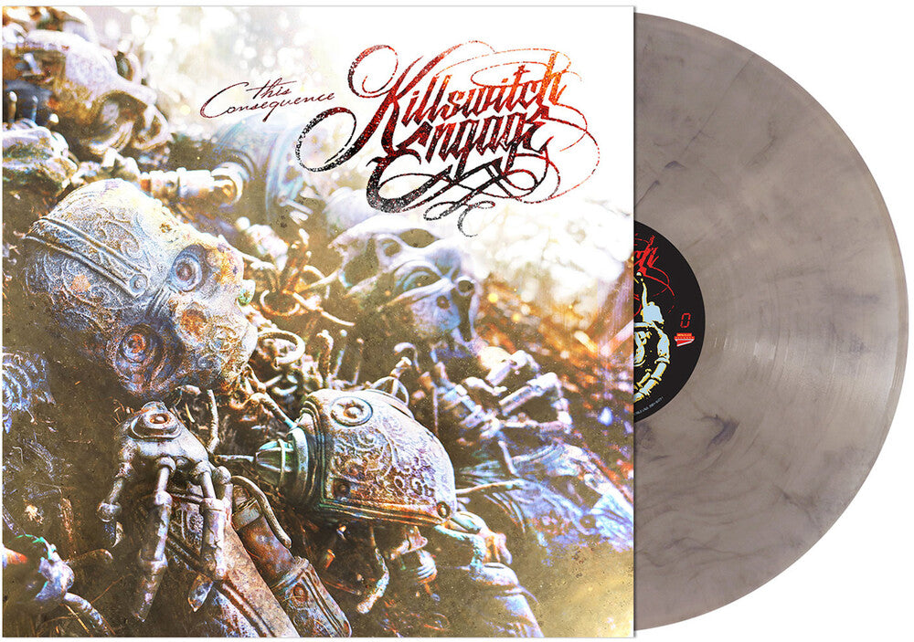 Killswitch Engage This Consequence limited edition Ancient Stone vinyl LP mockup