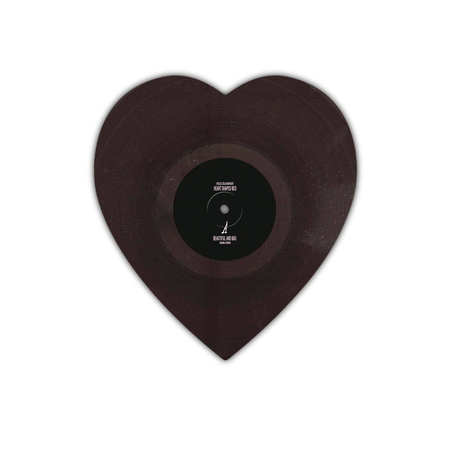 Nicole Dollanganger - Have You Seen Me? Limited Edition Glitter Heart-Shaped 7" Single Vinyl Record