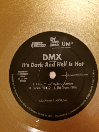 DMX : It's Dark And Hell Is Hot (2xLP, Album, Pic, RE)