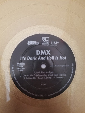 DMX : It's Dark And Hell Is Hot (2xLP, Album, Pic, RE)