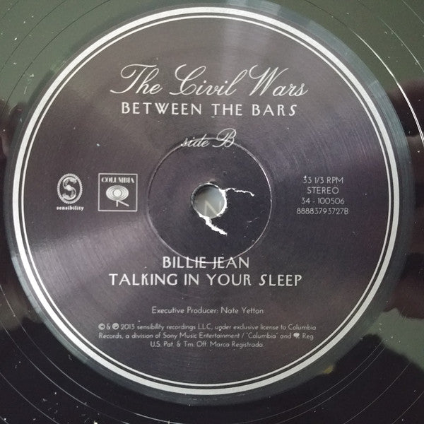 The Civil Wars : Between The Bars (10", EP, RSD, Ltd)