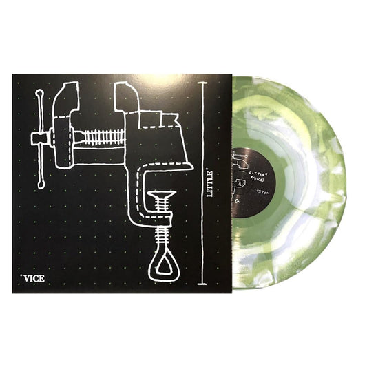 Cavetown little vice limited edition olive white swirl 12 inch vinyl EP mockup