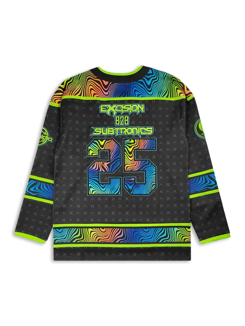 Subtronics B2B Excision - Limited Edition Hockey Jersey (Size Medium)