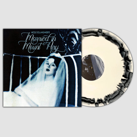 Nicole Dollanganger Married In Mount Airy limited edition Ghosted Moonlite vinyl LP mockup
