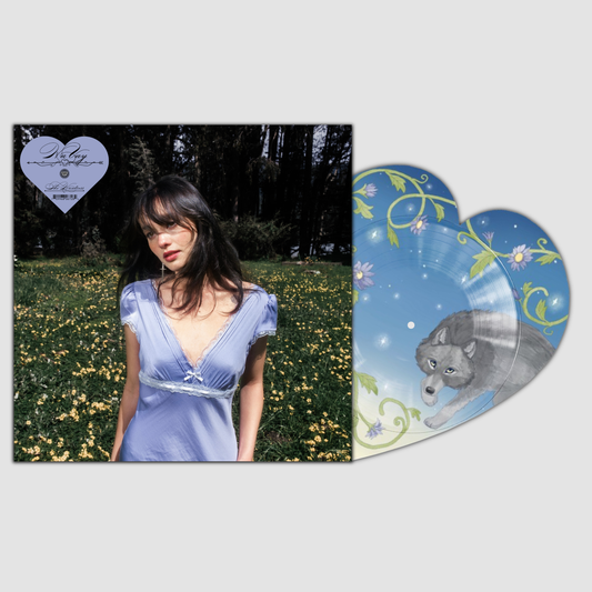 Ha Vay The Huntress / Nature's Bride limited edition heart-shaped picture disc 7" vinyl single mockup