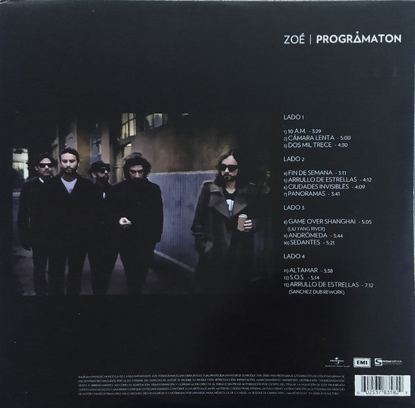 Zoé (3) : Prográmaton (2xLP, Gat)