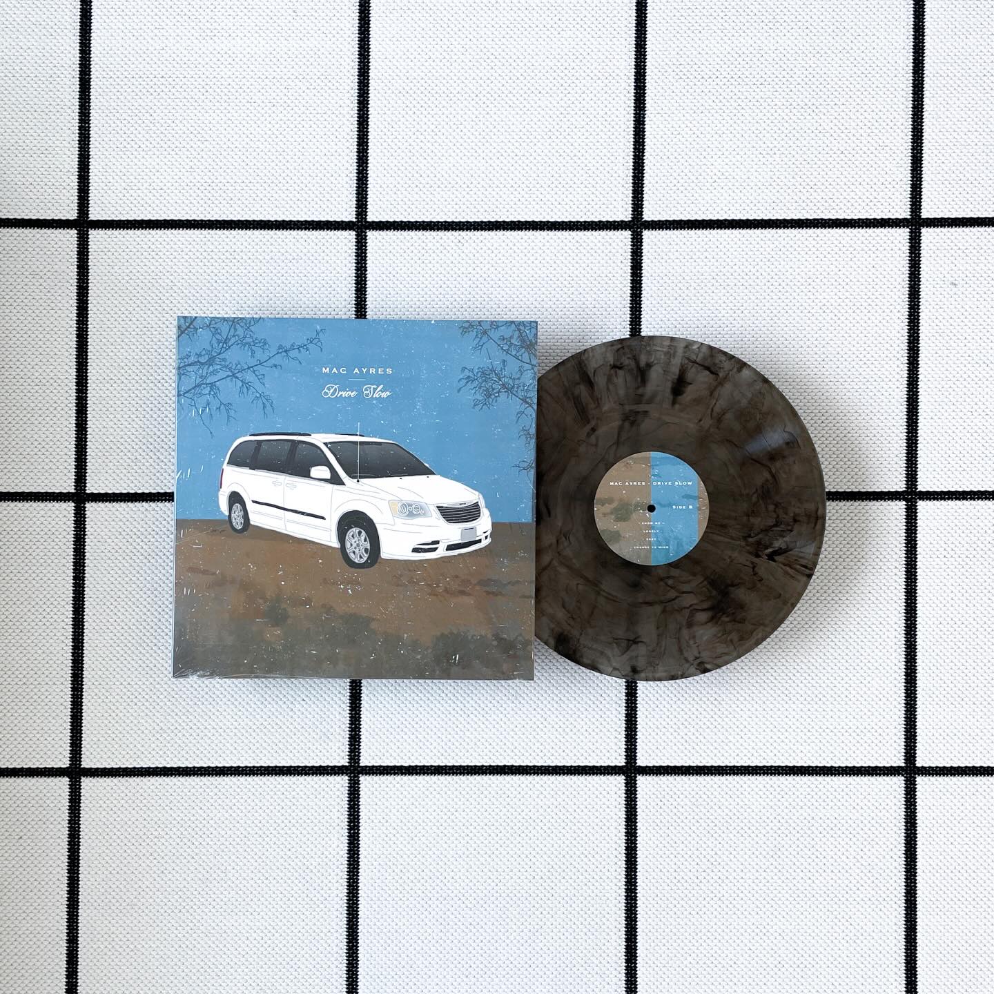 Mac Ayres - Drive Slow Limited Edition Smoke Vinyl Record LP