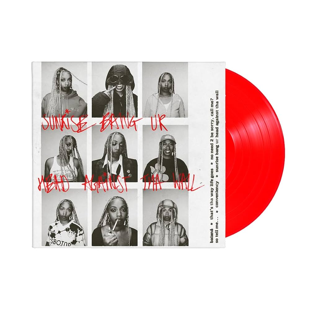 SIGNED Nia Archives - Sunrise Bang Ur Head Against Tha Wall Limited Edition Red 12" Vinyl Record LP