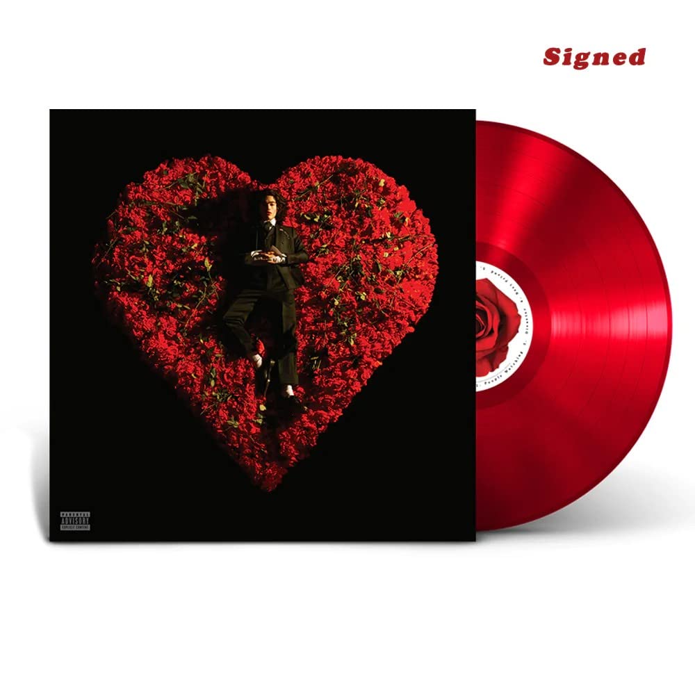 SIGNED Conan Gray - Superache Limited Edition Translucent Ruby Red Vinyl Record LP