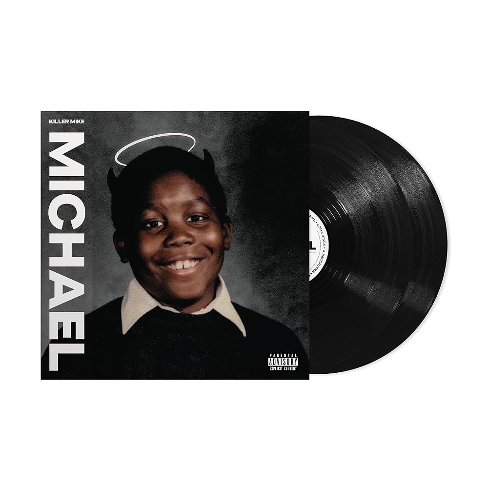 Killer Mike Michael vinyl 2LP with cover mockup