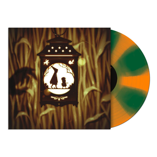 Over The Garden Wall soundtrack limited edition Pottsfield Pumpkin vinyl LP mockup