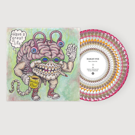 Harley Poe Have A Great Life limited edition zoetrope vinyl LP mockup