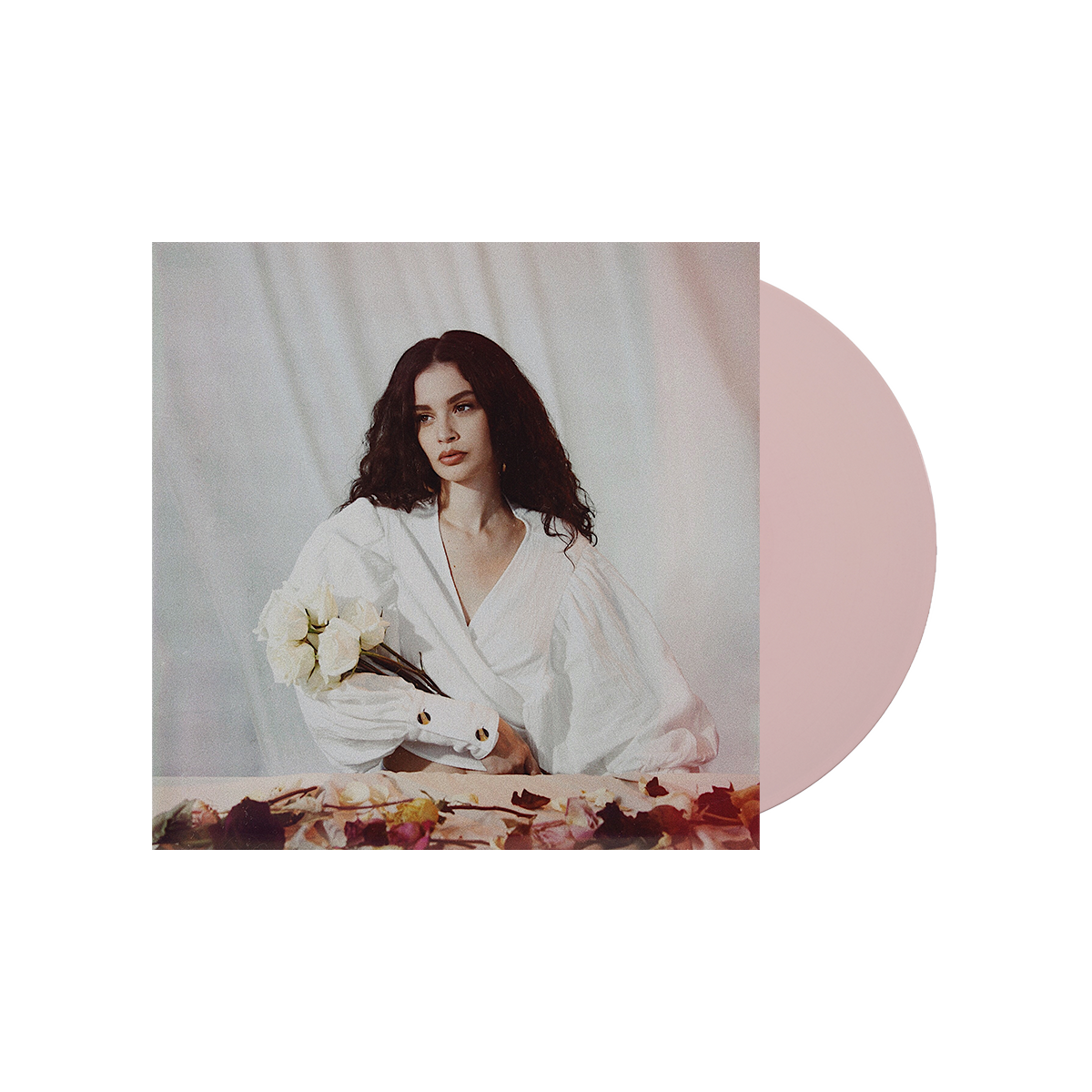 SIGNED Sabrina Claudio - About Time Limited Edition Baby Pink Vinyl Record LP