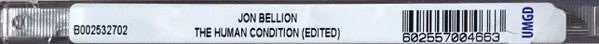 Jon Bellion The Human Condition CD spine with barcode