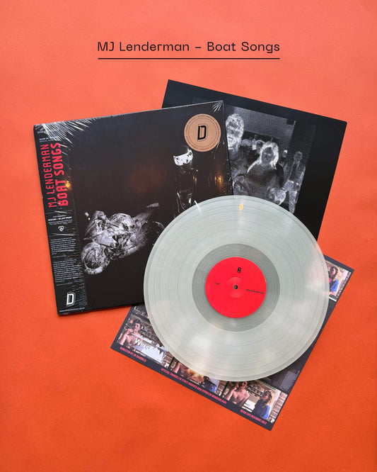 MJ Lenderman Boat Songs limited Dinked edition glow in the dark vinyl LP with OBI