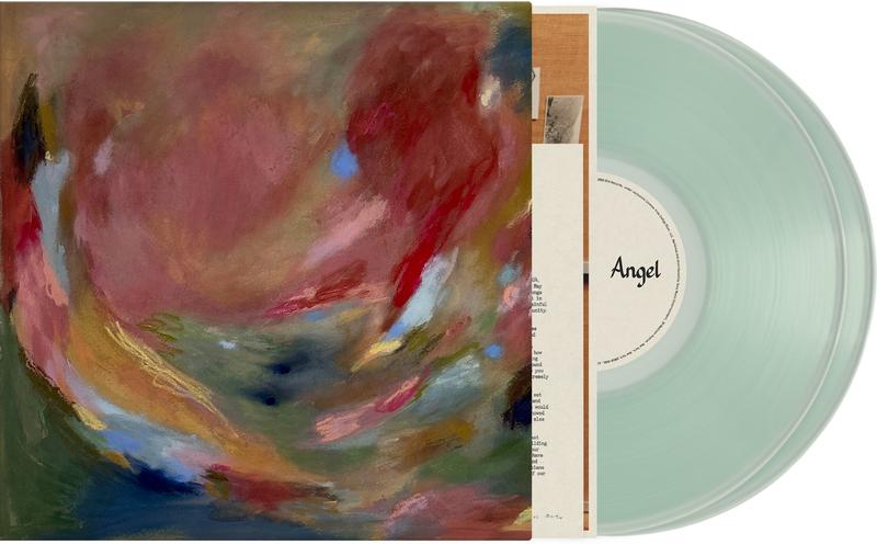 Lizzy McAlpine Angel limited edition Looking Glass vinyl 2LP mockup with cover and insert