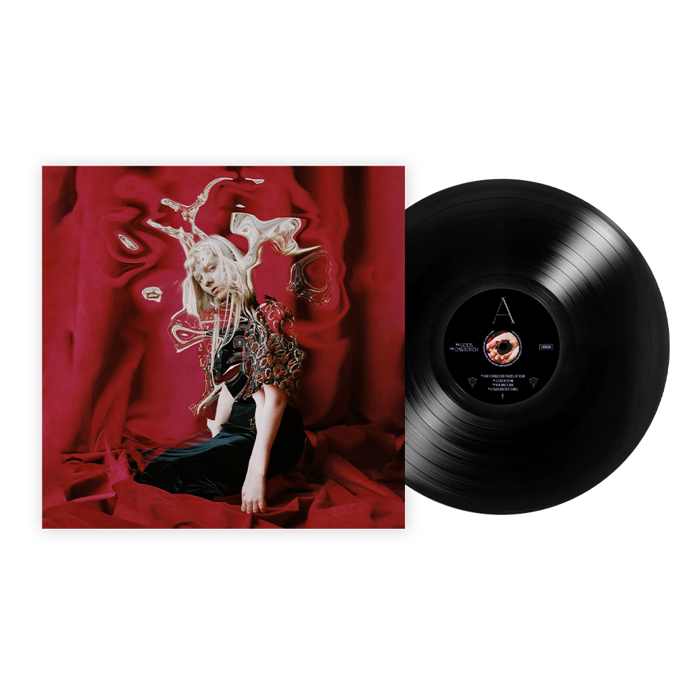 Aurora The Gods We Can Touch limited edition Oizys cover vinyl mockup