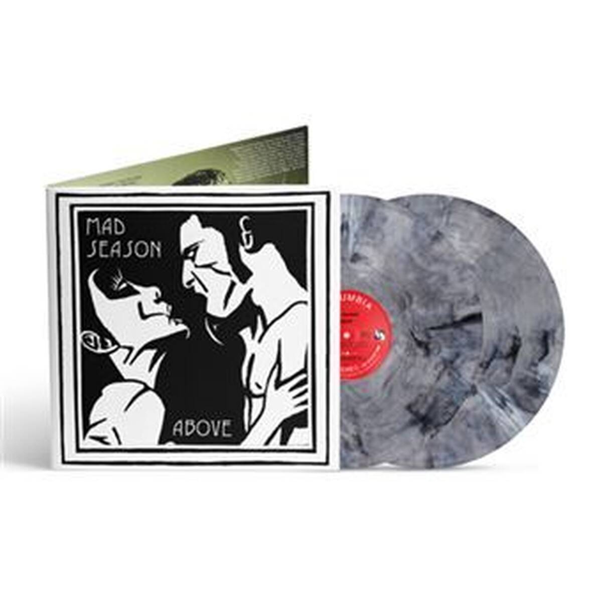 Mad Season Above limited edition bleach vinyl 2LP with gatefold cover mockup