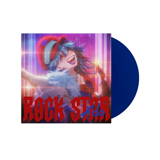 Ado - ROCKSTAR Limited Edition Blue 7" Single Vinyl Record