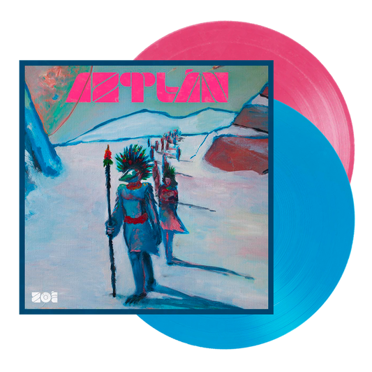 Zoé - Aztlán Limited Edition Pink, Blue Vinyl Record 2LP