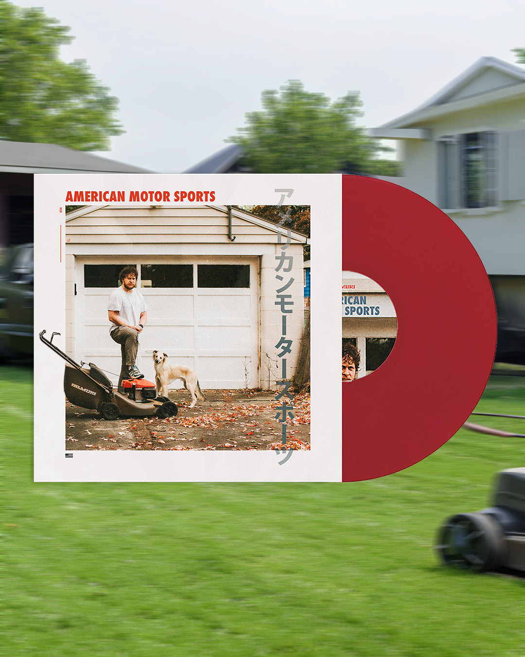 Bilmuri - American Motor Sports Limited Edition Crimson Red Vinyl Record LP