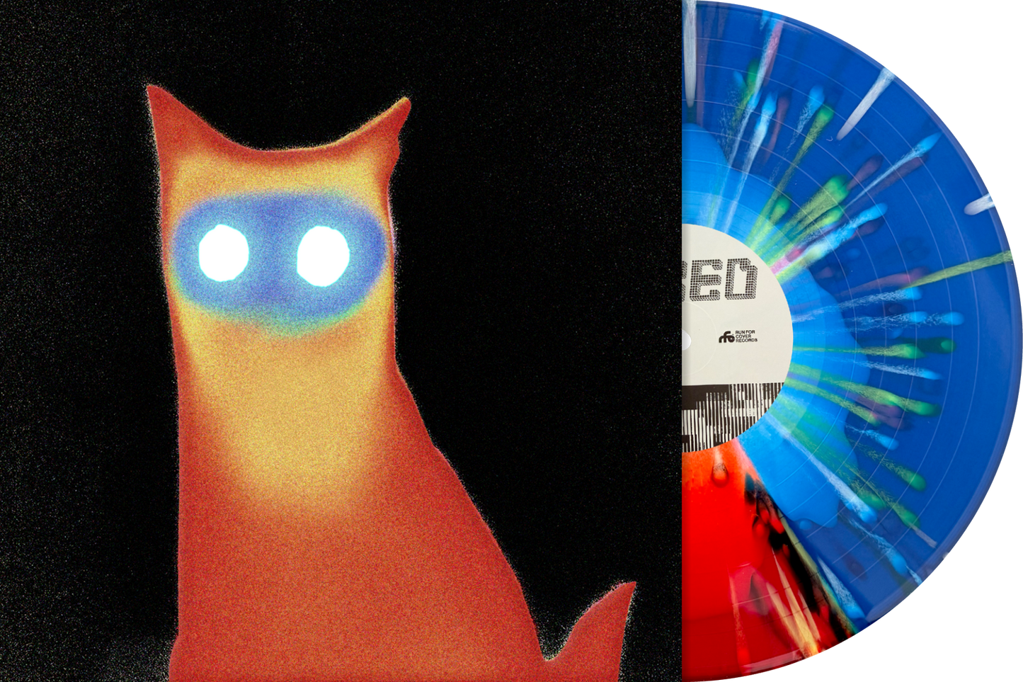 Basement - Wired Limited Edition "Cat's Eye" Red, Blue Vinyl Record LP