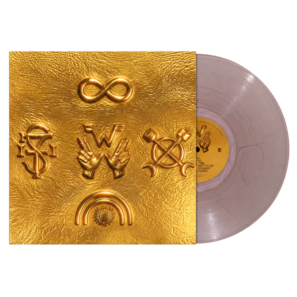 Weezer Weezer Limited Edition Horizon Pearl Flip Vinyl Record LP mockup
