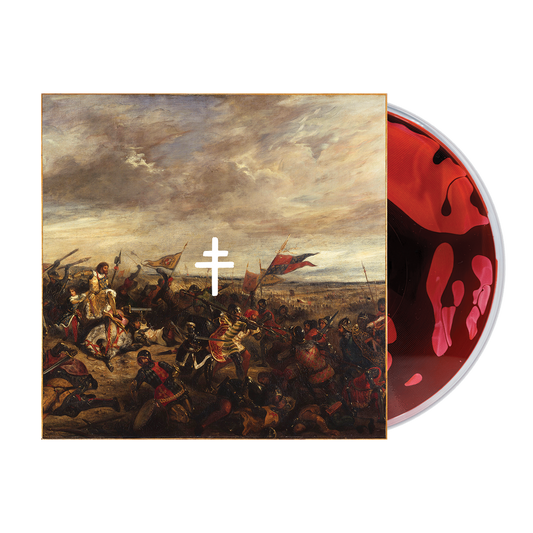 President Blood Of Your Empire limited edition Blood liquid-filled vinyl LP mockup