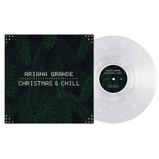Ariana Grande - Christmas & Chill Limited Edition Snowflake-Etched Vinyl Record LP