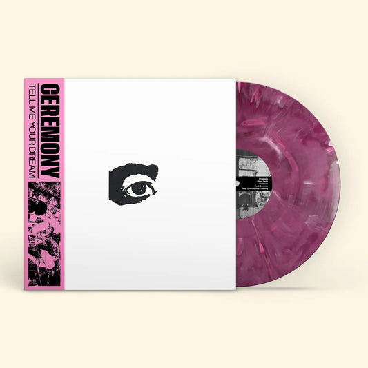Ceremony - Tell Me Your Dream Limited Edition "Joker Pink Swirl" Vinyl Record LP