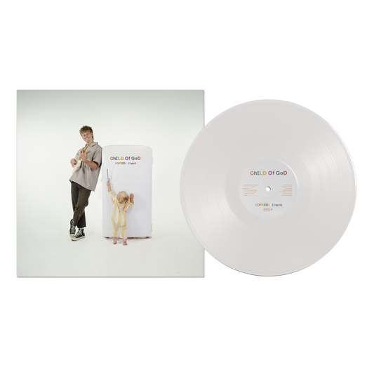 Forrest Frank Child Of God limited edition white vinyl mockup