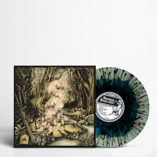 Mountain Grass Unit Appalachian Smoke Limited Edition Mountain Mist Vinyl Record LP mockup