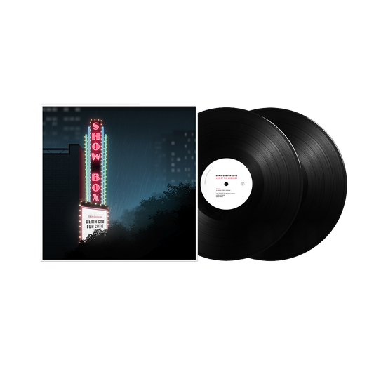 Death Cab For Cutie Live At The Showbox limited edition vinyl 2LP mockup