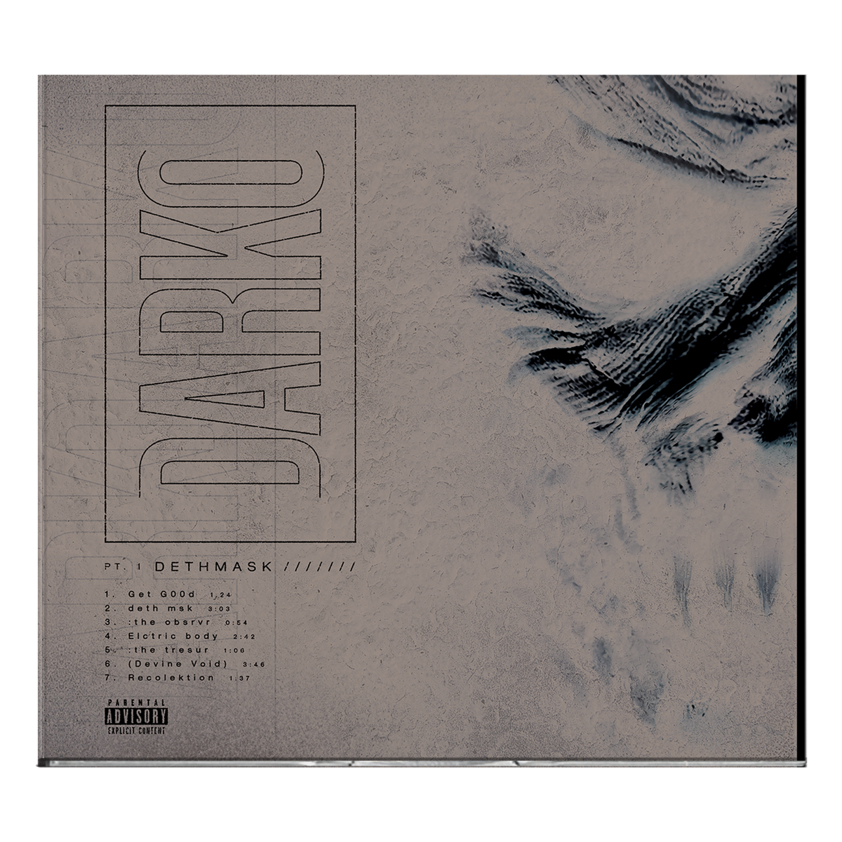 Darko Pt. 1 Dethmask limited edition alt cover digipak CD