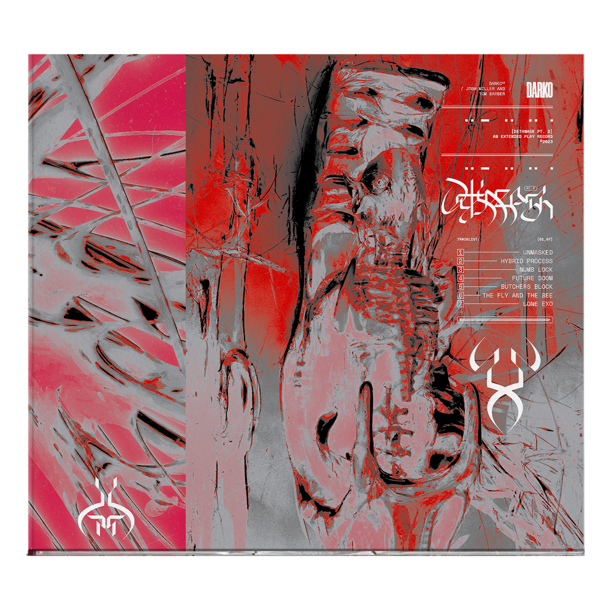 Darko Dethmask Pt. 2 limited edition alt cover digipak CD